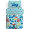 Caleffi Trapunta In Cotone Beep Singolo Caleffi Kids Ragazza Caleffi