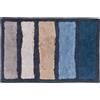 Caleffi Tappeto D'arredo In Cotone Amorgos 70X110 Carrara Moderno Blue Caleffi