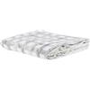 Caleffi Telo Bagno In Acrilico Dralon Silver Squares 95X150 Carrara Moderno Silver Caleffi