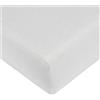 Caleffi Lenzuolo Inferiore In Misto Lino Violino 175X205+30 Bellora Continuat. Tinta Unita Bianco Caleffi