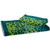Caleffi Asciugamano Con Ospite In Cotone Cala-en-bosch 40X60 60X110 Carrara Moderno Verde Caleffi