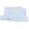 Caleffi Lenzuolo Copriletto Con Federe In Misto Lino Violino 270X290 + 2 Federe Bellora Continuat. Tinta Unita Azzurro Caleffi