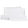 Caleffi Lenzuolo Copriletto Con Federe In Misto Lino Violino 270X290 + 2 Federe Bellora Continuat. Tinta Unita Bianco Caleffi
