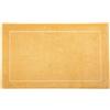 Caleffi Tappeto Bagno In Cotone Sirena '99 CM. 60X100 Spugnissima Tinta Unita Giallo Caleffi