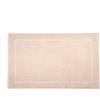 Caleffi Tappeto Bagno In Cotone Sirena '99 CM. 70x130 Spugnissima Tinta Unita Avorio Caleffi