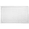 Caleffi Tappeto Bagno In Cotone Sirena '99 CM. 70x130 Spugnissima Tinta Unita Bianco Caleffi