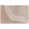 Caleffi Tappeto D'arredo In Cotone Ankara 70X110 Carrara Moderno Sabbia Caleffi