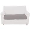 Caleffi Copricuscino In Cotone Melange' 2 Posti Caleffi Tinta Unita Grigio Caleffi