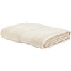 Caleffi Telo Bagno In Acrilico Dralon Fiocco 100x150 Bellora Continuat. Tinta Unita Sabbia Caleffi