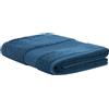Caleffi Telo Bagno In Acrilico Dralon Fiocco 100x150 Bellora Continuat. Tinta Unita Blu Caleffi