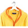 Caleffi Accappatoio Con Cappuccio In Cotone Young 4/6 Anni Spugnissima Tinta Unita Giallo Sole Caleffi
