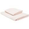 Caleffi Asciugamano Con Ospite In Nido D'ape Ape 40X60+60X100 Bellora Continuat. Tinta Unita Rosa Caleffi