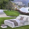 Caleffi Lenzuolo Copriletto Con Federe In Percalle Dora 160X290 + 1 Federa Bellora Floreale Naturale Caleffi