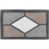 Caleffi Tappeto D'arredo In Cotone Rabat 50x80 Carrara Moderno Grigio Caleffi