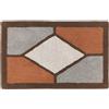 Caleffi Tappeto D'arredo In Cotone Rabat 70X110 Carrara Moderno Brown Caleffi