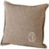 Caleffi Cuscino D'arredo In Polipropilene Grains 40x40 Trussardi Moderno Sabbia Caleffi