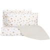 Caleffi Copripiumino Con Federe In Percalle Dora Piazza E Mezza - 200X255 + 1 Federa 50x80 Bellora Floreale Naturale Caleffi