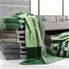 Caleffi Telo Bagno In Cotone Street 95X150 Carrara Moderno Verde Caleffi