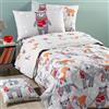 Caleffi Trapunta In Cotone Teddy Singolo Caleffi Kids Ragazzo Grigio Caleffi