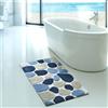 Caleffi Tappeto D'arredo In Acrilico Dralon Brighton 70X110 Carrara Moderno Blu Caleffi