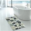 Caleffi Tappeto D'arredo In Acrilico Dralon Brighton 50x80 Carrara Moderno Grigio Caleffi