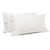 Caleffi Coppia Federe In Percalle Percalle Standard Dreaming Tinta Unita Avorio Caleffi