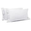 Caleffi Coppia Federe In Percalle Percalle Standard Dreaming Tinta Unita Bianco Caleffi