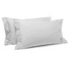 Caleffi Coppia Federe In Percalle Percalle Standard Dreaming Tinta Unita Sabbia Caleffi