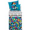 Caleffi Completo Lenzuola In Cotone Mickey Geo Singolo Warner Bros Ragazza Caleffi