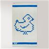 Caleffi Telo Mare 100X180 Pixel Toys 1 BLUE Cotone Caleffi