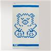 Caleffi Telo Mare 100X180 Pixel Toys 3 BLUE Cotone Caleffi