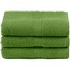 Caleffi Asciugamano In Cotone Minorca CM. 55X105 Spugnissima Tinta Unita Verde Caleffi