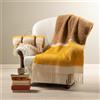 Caleffi Plaid In Cotone Courmayeur CM. 130X170 Caleffi Oro Caleffi