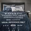 Caleffi Copripiumino Con Federe In Percalle Graphic Matrimoniale - 255X255 + 2 Federe50X80 Diesel Moderno Denim Caleffi