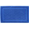 Caleffi Tappeto Bagno In Cotone Minorca CM. 60X100 Spugnissima Tinta Unita Blu Caleffi