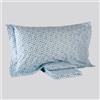 Caleffi Completo Lenzuola SINGOLO - 160X290 90X205 1 FEDERA 50X80 Rose-mignon AZZURRO Flanella Caleffi