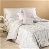 Caleffi Trapunta Leggerissima In Raso Jacquard Vivienne Matrimoniale Dreaming Tinta Unita Avorio Caleffi