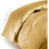Caleffi Sacco Copripiumino In Raso Di Cotone Raso Matrimoniale Caleffi Tinta Unita Gold Caleffi