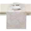 Caleffi Runner Per La Tavola In Cotone Geo White CM. 50X150 Alviero Martini 1A Classe Geo Caleffi