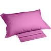 Caleffi Completo Lenzuola In Cotone Cotone Tinta Unita Singolo Caleffi Tinta Unita Orchidea Caleffi