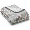 Caleffi Telo Arredo Copridivano In Plaid Grandecor In Percalle Bucaneve 130x170 Promotion Items Floreale Grigio Caleffi