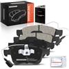 Frankberg Set di pastiglie dei freni incl. 4x Pastiglie dei Freni Anteriore Compatibile con Combo Tour X12 Doblo MPV 263 Delta III 844 Doblo Cargo 263 Replace# 95518219,1605293