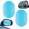 Generic Pellicola impermeabile per specchietto retrovisore auto, 2 pezzi, impermeabile, resistente alla pioggia, per specchietto retrovisore e finestrini laterali
