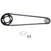 Cerlingwee Catena Motocross Kit Universale con Corona 37 Denti e Pignone 17 Denti per ATV e Go Kart 420mm 155 Maglie