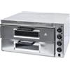 Attrezzature Professionali Forno Pizza Elettrico con Doppia Camera e N° 3 Termostati Separati - Capacità N° 2 Pizze Cm Ø 30