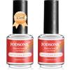 JODSONE 2 x 15ML Remover Semipermanente Unghie, Lucidare la superficie dell'unghia e applicare il solvente per unghie, Smalto Semipermanente in 3-5 Minuti, Non c'è ammollo o avvolgimento