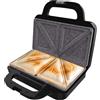 Cecotec Tostapane, Piastra Elettrica Rock'nToast Deep Classic, 1000 W, Maggiore ampiezza, Piastre triangolari, Tostatura uniforme, Rivestimento RockStone, Capacità 2 Sandwich, Senza PFOA