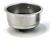 Xtahdge Filtro per caffè rimovibile in acciaio , accessorio per macchina da caffè per ufficio (doppia tazza)