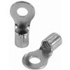 SeKi 14046 - Terminali ad anello, 6-10 mm, M5, 25 pezzi, colore: Argento