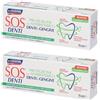 Sos Denti Antiplacca Dentifricio 2x1 St